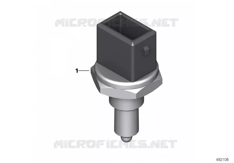 Sonde de temp.liquide de refroid./huile BMW Motorrad BMW Motorrad R 1200 2014 K5x  K54 (0A05, 0A15)