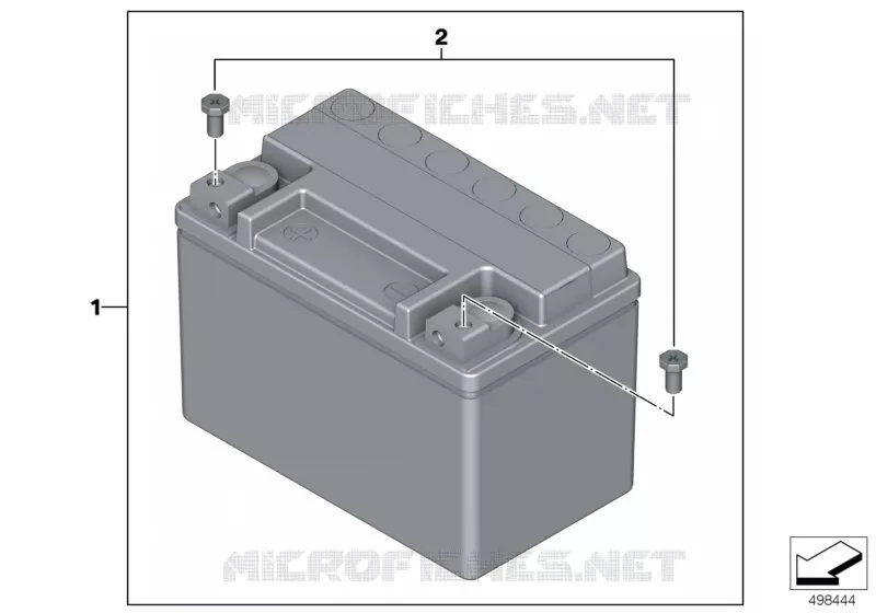 Batterie AGM BMW Motorrad BMW Motorrad S 1000 2018   K67 (0E21, 0E23)