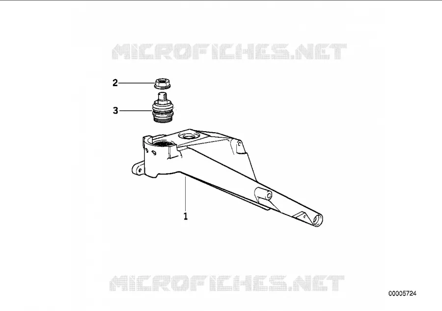 Cadre partie avant BMW Motorrad BMW Motorrad R 1100 1992 4V  259 (0411,0416)