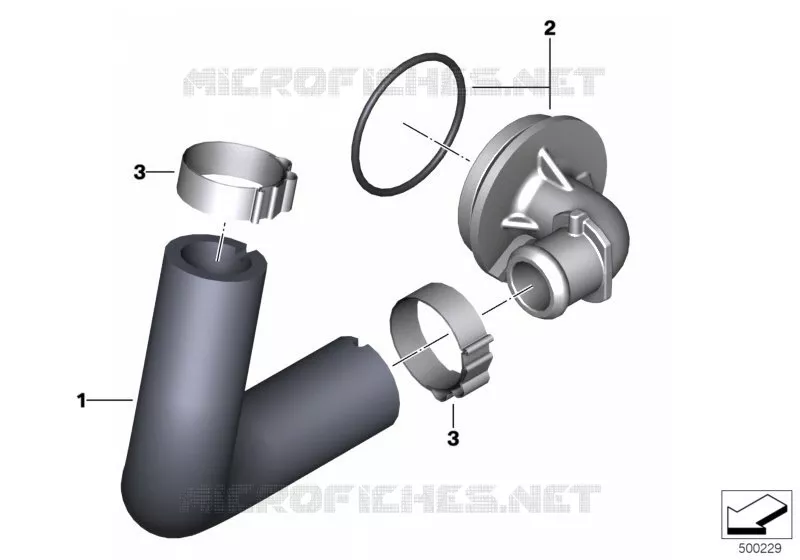 Dégazage du carter moteur BMW Motorrad BMW Motorrad S 1000 2018   K67 (0E21, 0E23)