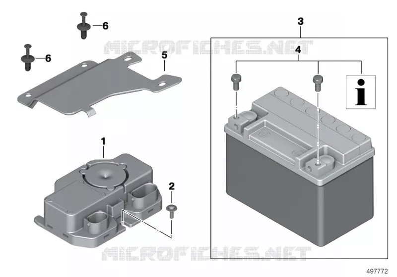 Post-équipement alarme antivol BMW Motorrad BMW Motorrad R 1250 2017 K5x  K50 (0J91, 0J93)