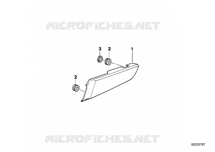 Recouvrement de réservoir BMW Motorrad BMW Motorrad R 1150 1998 4V  R21 (0415,0495)