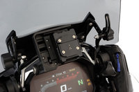 Adaptateur de navigation Wunderlich pour Garmin et TomTom sur préparation pour pré-équipement BMW-BMW Motorrad